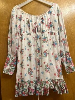 Handmade Vintage 1960s Tunic Top in good condition. Boho, hippie, earth angel